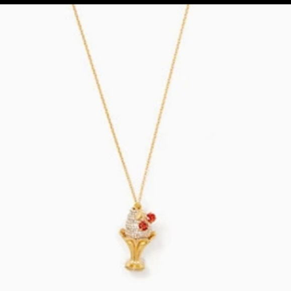 NWT - Kate Spade🍦Ice Cream Sundae Necklace - Picture 4 of 11